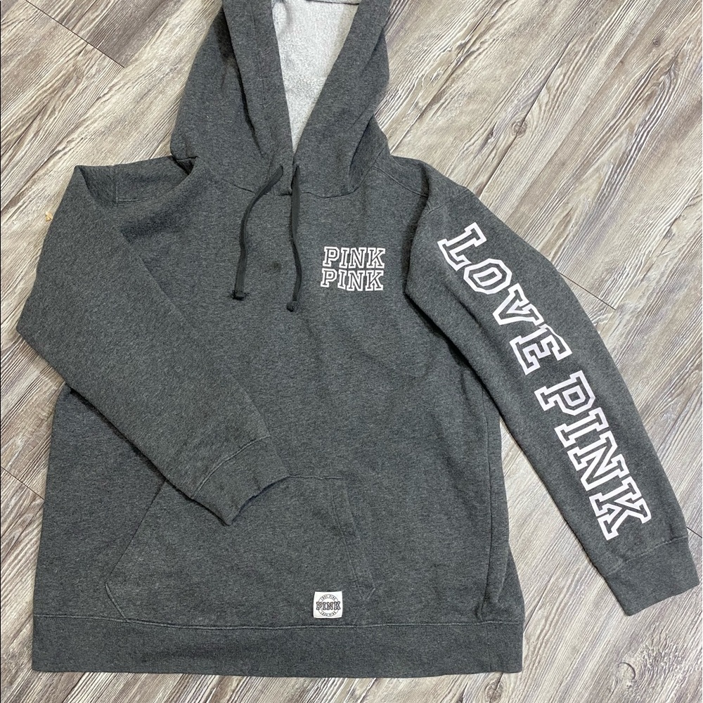 (Sold)Pink by Victoria Secret hoodie